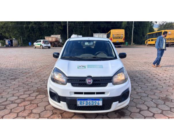Foto de AUTOMOVEL FIAT/UNO ATTRACTIVE 1.0, BRANCA, 2020/2020, ALCOOL/GASOLINA, CHASSI: 9BD195A4ZL0886984, RENAVAM: 01230925845, NO ESTADO EM QUE SE ENCONTRA.