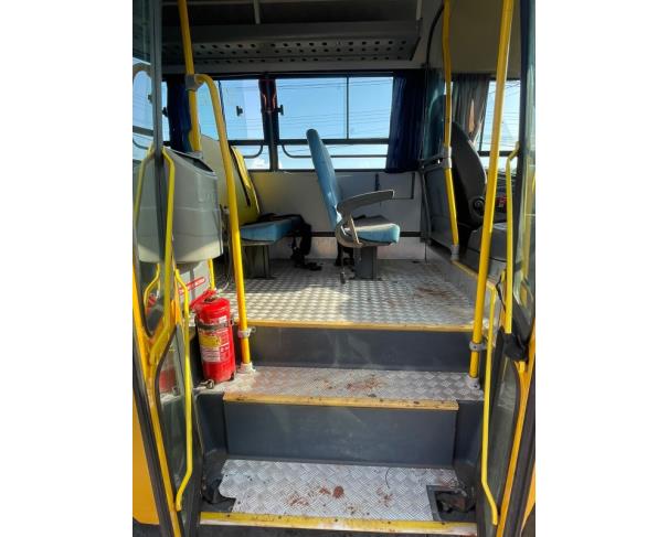 Foto de PASSAGEIRO / ONIBUS MPOLO/VOLARE V8L 4X4 EO, 2013/2013, DIESEL, PLACA HTO – 3B68, RENAVAM: 00552300616, CHASSI: 93PB58M1MDC046971, NO ESTADO EM QUE SE ENCONTRA.