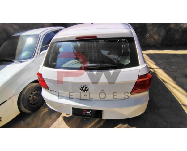Foto de VW/GOL 1.6L MB5, ALCOOL/GASOLINA, BRANCA, 2020/2020, CHASSI: 9BWAB45U7LT106875, RENAVAM:122807819 , NO ESTADO EM QUE SE ENCONTRA.