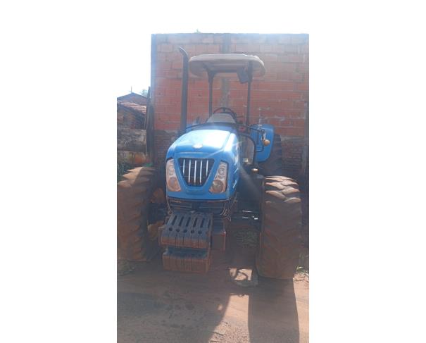 Foto de TRATOR LS PLUS 100, AZUL, 2016/2017,  DIESEL, NO ESTADO EM QUE SE ENCONTRA.