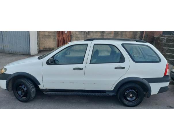 Foto de PASSAGEIRO / AUTOMOVEL FIAT/PALIO WK ADVEN FLEX, 2006/2006, ALC/GASOL, BRANCA, PLACA MQM - 2272, RENAVAM: 00881728705, CHASSI: 9BD17309C64171943, NO ESTADO EM QUE SE ENCONTRA.