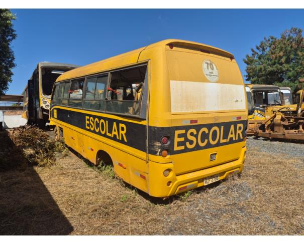 Foto de ONIBUS MARCOPOLO/VOLARE V8L ESC, DIESEL, AMARELA, 2009/2009, CHASSI: 93PB42G3P9C030307, RENAVAM: 00184364205, NO ESTADO EM QUE SE ENCONTRA. 