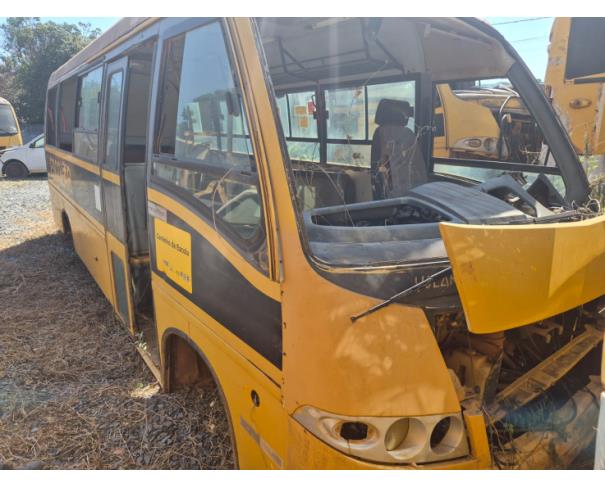 Foto de ONIBUS MARCOPOLO/VOLARE V8L ESC, DIESEL, AMARELA, 2009/2009, CHASSI: 93PB42G3P9C030043, RENAVAM:00150805071, NO ESTADO EM QUE SE ENCONTRA.