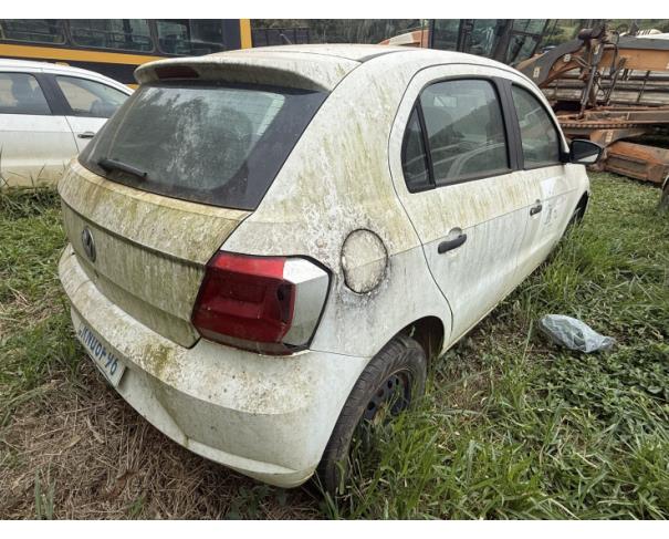 Foto de AUTOMOVEL VW/GOL 1.0L MC4, ALCOOL/GASOLINA, BRANCA, 2021/2022, CHASSI: 9BWAG45U8NT068979, RENAVAM: 01275350213, NO ESTADO EM QUE SE ENCONTRA.