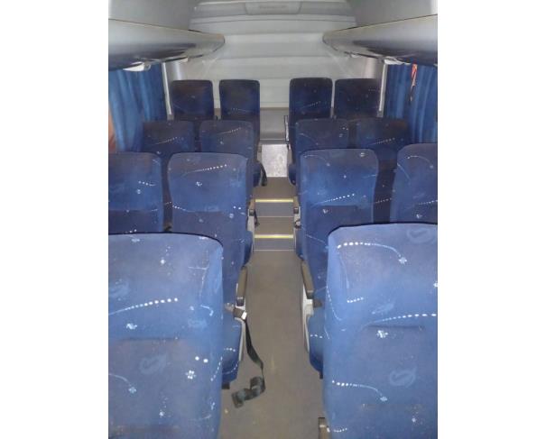 Foto de ONIBUS, M.BENZ/MASCA GRANMICRO O, BRANCA, 2013/2013, DIESEL, CHASSI: 9BM979277DB907612, RENAVAM: 00558546986, NO ESTADO EM QUE SE ENCONTRA.