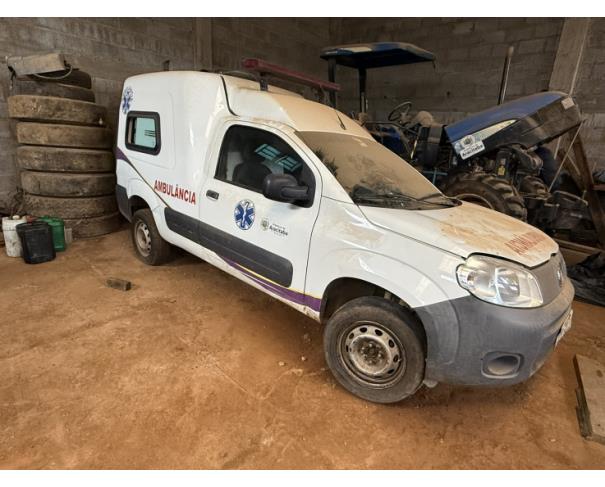 Foto de CAMINHONETE FIAT/FIORINO ATENA AMB, ALCOOL/GASOLINA, BRANCA, 2018/2018, CHASSI: 9BD2651JHJ9109491, RENAVAM: 01157478163, NO ESTADO EM QUE SE ENCONTRA. 