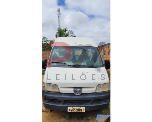 Foto de PASSAGEIRO / MICROONIBUS PEUGEOT/BOXER M350LH 2.3, DIESEL, BRANCA, 2015/2016, PLACA PWX-2891, CHASSI: 936ZCWMMCG2155580, RENAVAM: 01068363034, NO ESTADO EM QUE SE ENCONTRA. 