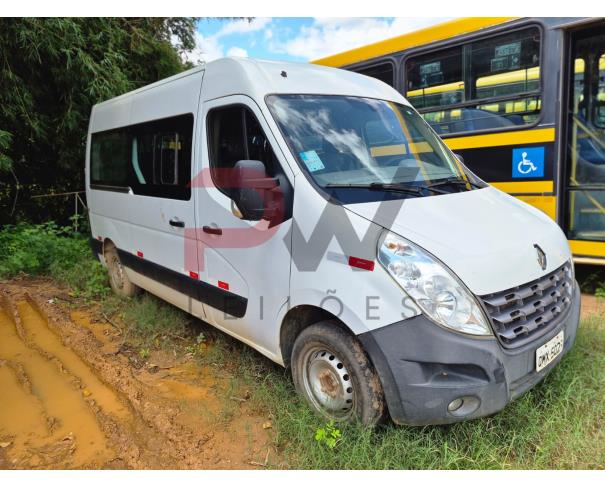 Foto de MICROONIBUS, RENAULT/M REVESCAP L3H2, BRANCA, 2017/2018, DIESEL, RENAVAM: 01126637090, CHASSI: 93YMAFEXNJJ708110, NO ESTADO EM QUE SE ENCONTRA.
