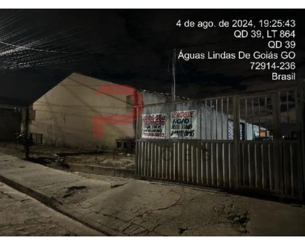 Foto de AGUAS LINDAS DE GOIAS/GO - CASA - QUADRA 39 N. SN CS D LT 865 RUA 29 - CHACARAS QUEDAS DO DESCOBERTO 