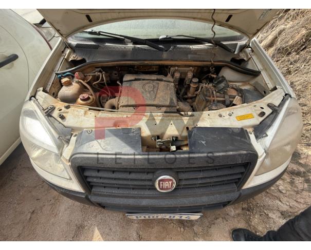 Foto de CAMINHONETE FIAT/DOBLO 1.8 ATENA AMB, ALCOOL/GASOLINA, 2014/2014, BRANCA, CHASSI: 9BD223156E2038559, RENAVAM: 01285141099, NO ESTADO EM QUE SE ENCONTRA.