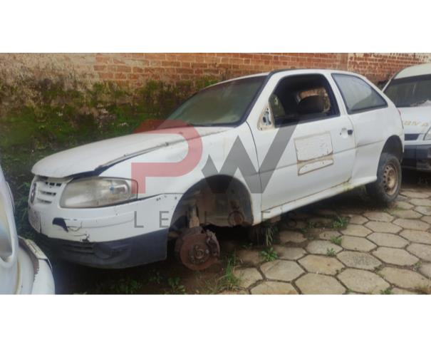 Foto de AUTOMOVEL, VW/GOL 1.0, BRANCA, 2007/2008, ALCOOL/GASOLINA, CHASSI: 9BWCA05W68T024391, RENAVAM: 00923912819, NO ESTADO EM QUE SE ENCONTRA.
