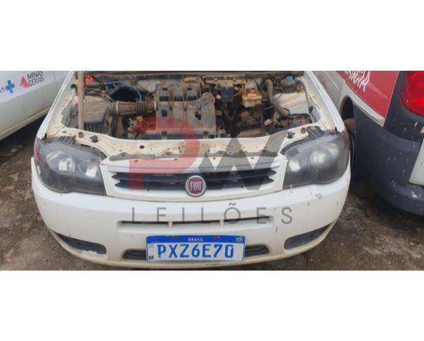 Foto de PASSAGEIRO / AUTOMOVEL FIAT/PALIO FIRE, ALLCOL/GASOLINA, BRANCA, 2016/2016, PLACA PXZ-6E70, CHASSI: 9BD17122ZG7584588, RENAVAM: 01090573917, NO ESTADO EM QUE SE ENCONTRA. 