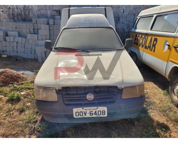 Foto de ESPECIAL / CAMINHONETE FIAT/FIORINO UNIVIDAS AM, 2012/2013, BRANCA, ALC/GASOL, PLACA OOV-6408, CHASSI: 9BD255049D8950248, RENAVAM: 488922364, NO ESTADO EM QUE SE ENCONTRA.