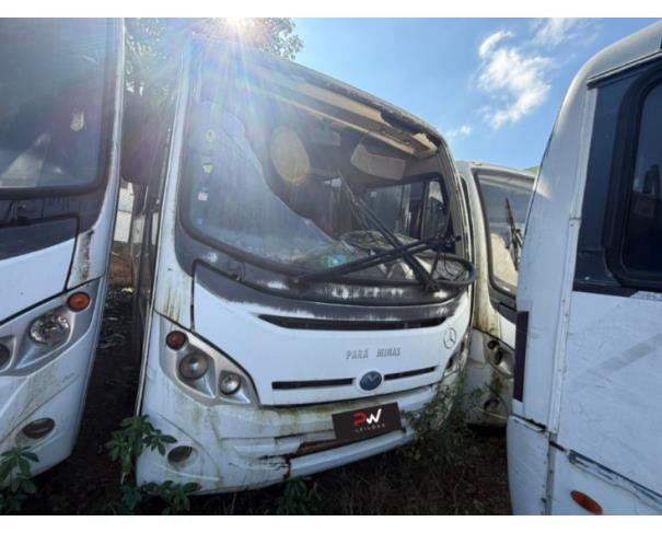 Foto de ONIBUS, M.BENZ/MASC GRANMINI O, BRANCA, 2010/2010, DIESEL, CHASSI: 9BM688277AB704983, RENAVAM: 00219999201, NO ESTADO EM QUE SE ENCONTRA.