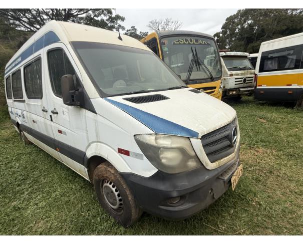 Foto de MICROONIB I/M.BENZ CDI SPR TCA MIC, DIESEL, BRANCA, 2018/2019, CHASSI: 8AC906635KE158870, RENAVAM: 01175649969, NO ESTADO EM QUE SE ENCONTRA.