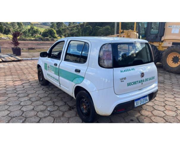 Foto de AUTOMOVEL FIAT/UNO ATTRACTIVE 1.0, BRANCA, 2020/2020, ALCOOL/GASOLINA, CHASSI: 9BD195A4ZL0886984, RENAVAM: 01230925845, NO ESTADO EM QUE SE ENCONTRA.