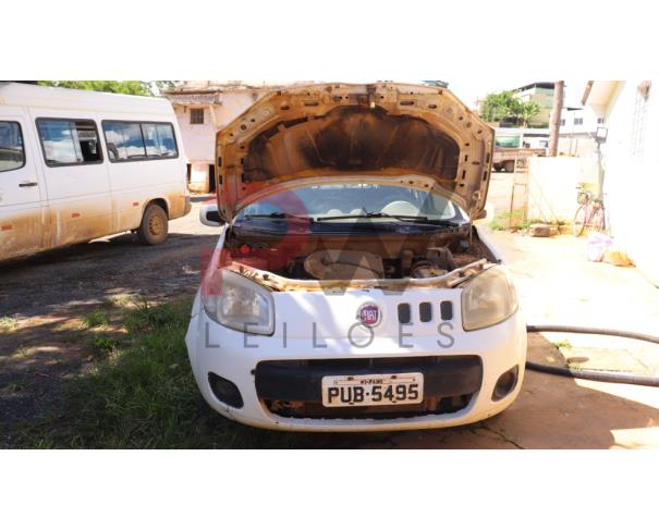 Foto de UNO ECONOMY 0,5L 088CV 1400 FAB FIAT COR BRANCA PLACA PUB-5495 ANO FAB/MOD 2014/2014 COMBUSTÍVEL FLEX CHASSI 9BD195173E0587443 RENAVAM 1009875490, NO ESTADO EM QUE SE ENCONTRA. 