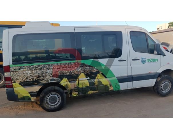 Foto de PAS/MICROONIBUS I/M.BENZ 415CDI SPRINTERM, DIESEL, 2018/2019, BRANCA, RENAVAM: 01164542220 , CHASSI: 8AC906633KE156762, NO ESTADO EM QUE SE ENCONTRA.