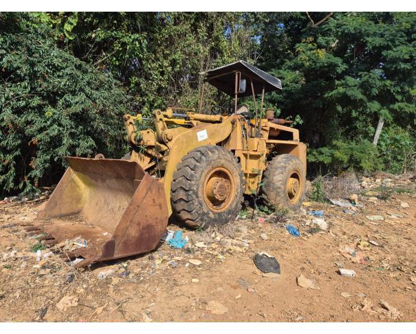 Foto de TRACAO TRATOR DE RODAS M.A./MICHIGAN, DIESEL, AMARELA, ANO: 1986, PLACA: GVP-2236, CHASSI: 4195D161BRC, RENAVAM: 00246096934, NO ESTADO EM QUE SE ENCONTRA.