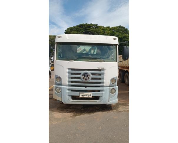 Foto de CAMINHAO VW/13.180 CNM, DIESEL, BRANCA, 2007/2007, CHASSI: 9BW7672307R718043, RENAVAM: 00922494592, NO ESTADO EM QUE SE ENCONTRA.