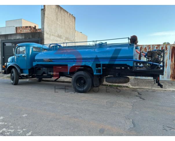 Foto de CAMINHAO M.B./M.BENZ L 1113, DIESEL, AZUL, 1972/1972,  NO ESTADO EM QUE SE ENCONTRA.