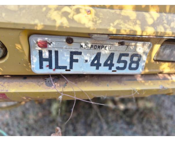 Foto de ONIBUS MARCOPOLO/VOLARE V8L ESC, DIESEL, AMARELA, 2010/2011, CHASSI: 93PB42G3PBC034175, RENAVAM: 00265090881, NO ESTADO EM QUE SE ENCONTRA.