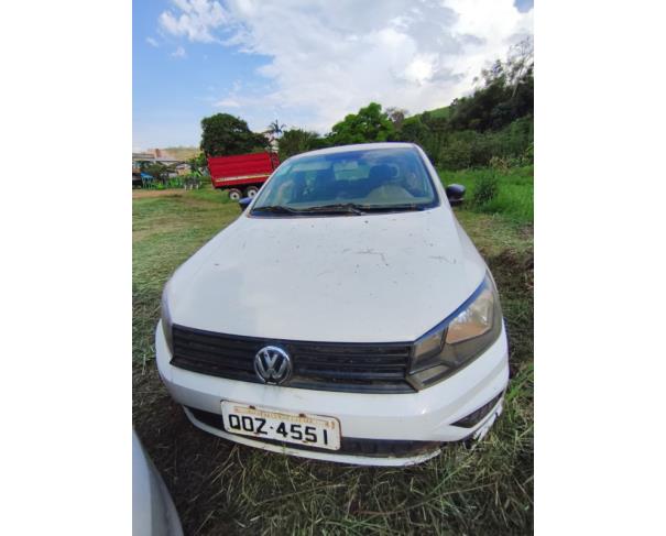 Foto de AUTOMOVEL, VW/GOL 1.0L MC4, 2018/2019, BRANCA, ALCOOL/GASOLINA, CHASSI: 9BWAG45U7KT020501, RENAVAM: 01162390082, NO ESTADO EM QUE SE ENCONTRA.