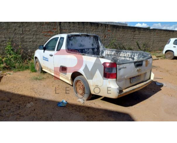 Foto de CAMIINHONETE CHEVROLET MONTANA LS,  2019/2020, ALC/GASL, BRANCA, CHASSI: 9BGCA8030LB156260, RENAVAM: 01229826952, NO ESTADO EM QUE SE ENCONTRA.