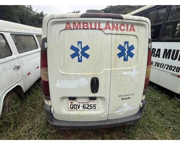 Foto de CAMINHONETE FIAT/FIORINO ATENA AMB, ALCOOL/GASOLINA, BRANCA, 2018/2019, CHASSI: 9BD2651JHK9113753, RENAVAM: 01160135921, NO ESTADO EM QUE SE ENCONTRA.