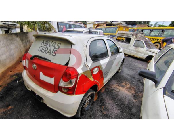 Foto de AUTOMOVEL TOYOTA/ETIOS HB X 13L MT, 2018/2018, BRANCA, ALCOOL/GASOLINA, CHASSI: ...10997, NO ESTADO EM QUE SE ENCONTRA.
