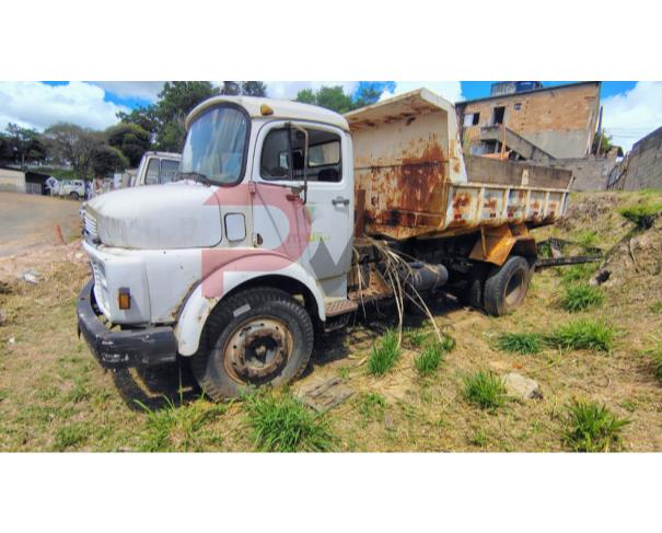 Foto de CARGA / CAMINHAO M.B./M.BENZ L 1313, 1987/1987, DIESEL, BRANCA, CHASSI: 9BM345002GB735163, RENAVAM: 00266596134, NO ESTADO EM QUE SE ENCONTRA. MOTOR AVARIADO.