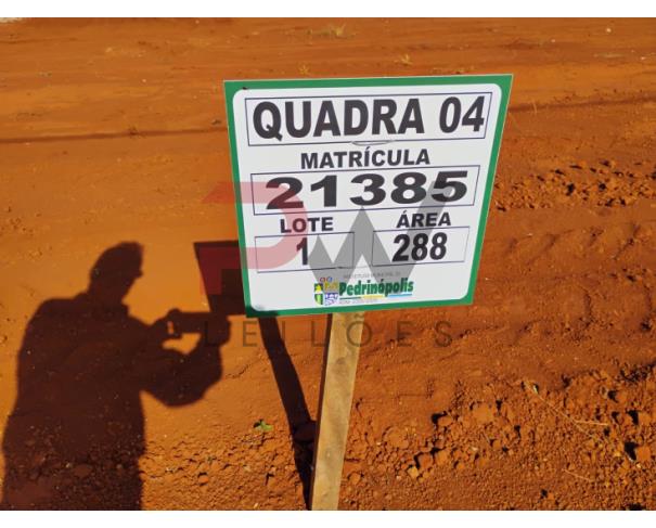Foto de QUADRA 04, LOTE 01, AVENIDA COMERCIAL DO VALLE, LOTEAMENTO VIA COMERCIAL DO VALLE, PEDRINÓPOLIS/MG, ÁREA DE 288,00 M². MATRÍCULA: 21385. NO ESTADO EM QUE SE ENCONTRA.