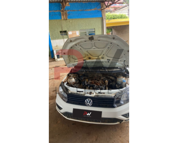 Foto de AUTOMOVEL VW/GOL 1.0L MC4, 2020/2021, ALC/GASOL, BRANCA, CHASSI: ...36242, NO ESTADO EM QUE SE ENCONTRA.