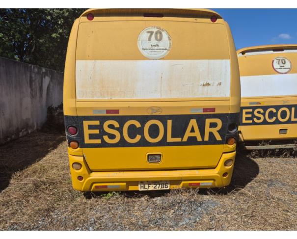 Foto de ONIBUS MARCOPOLO/VOLARE V8L ESC, DIESEL, AMARELA, 2009/2009, CHASSI: 93PB42G3P9C030307, RENAVAM: 00184364205, NO ESTADO EM QUE SE ENCONTRA. 