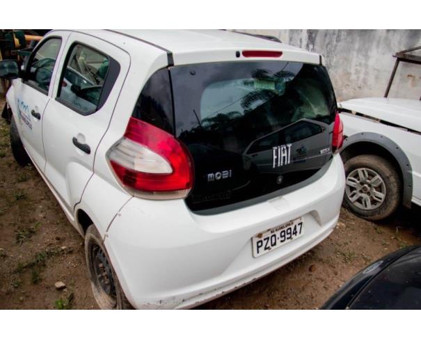 Foto de PAS/AUTOMOVEL  FIAT/MOBI  EASY, ALCOOL/GASOLINA, 2017/2018,  BRANCA, PLACA: PZQ-9947, RENAVAM: 01119212496, CHASSI: 9BD341A4XJY477776, NO ESTADO EM QUE SE ENCONTRA.