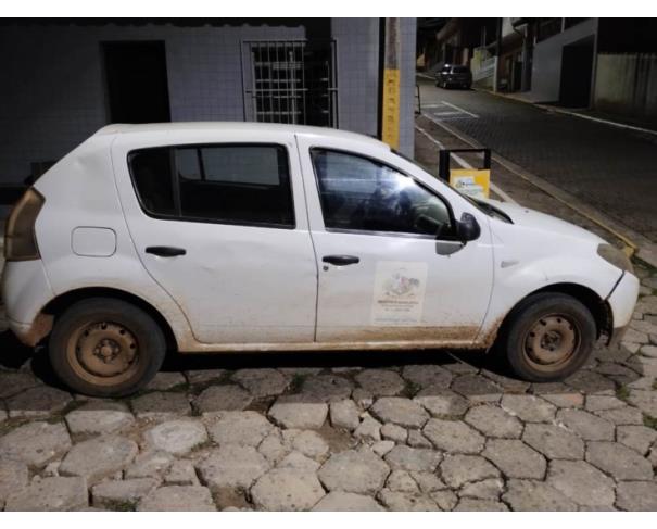 Foto de PASSAGEIROAUTOMOVELRENAULT/SANDERO AUT1016V, 2013/2014, ALC/GASOL, BRANCA, PLACA OQM - 8464, RENAVAM: 00559293852, CHASSI:93YBSR6RHEJ775153, NO ESTADO EM QUE SE ENCONTRA.