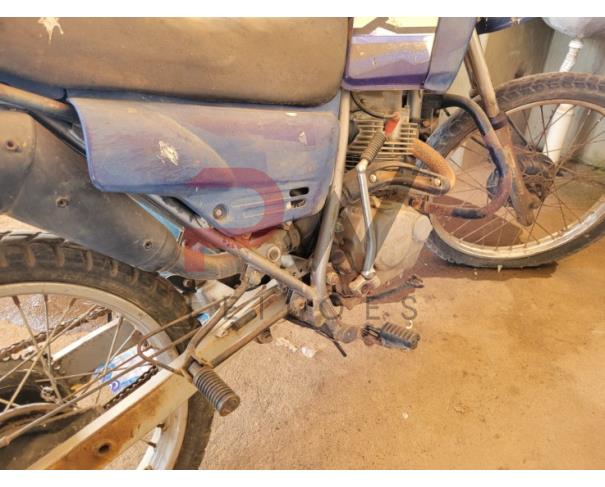 Foto de PASSAGEIRO / MOTOCICLETA HONDA/XLR 125, 2002/2002, AZUL, GASOLINA, PLACA GYH-0B54, CHASSI: 9C2JD17102R008590, RENAVAM: 789391716, NO ESTADO EM QUE SE ENCONTRA.