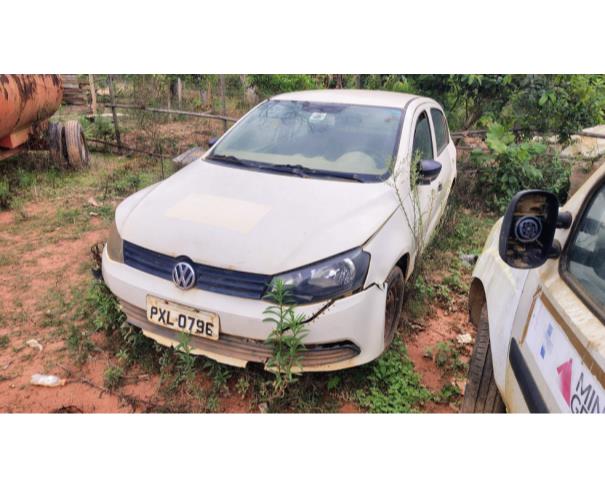 Foto de VW GOL SPECIAL MB PASSAGEIRO AUTOMOVEL, BRANCA, ALCOOL/GASOLINA, 2016/2016, RENAVAM: 01079807737, CHASSI: 9BWAA45U7GP514519, NO ESTADO EM QUE SE ENCONTRA.