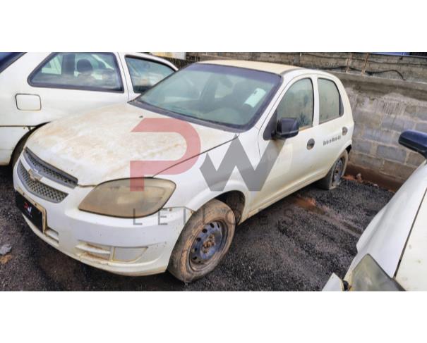 Foto de AUTOMOVEL CHEVROLET/CELTA 1.0L LS, 2012/2013, BRANCA, ALCOOL/GASOLINA, CHASSI: ...10494, NO ESTADO EM QUE SE ENCONTRA.