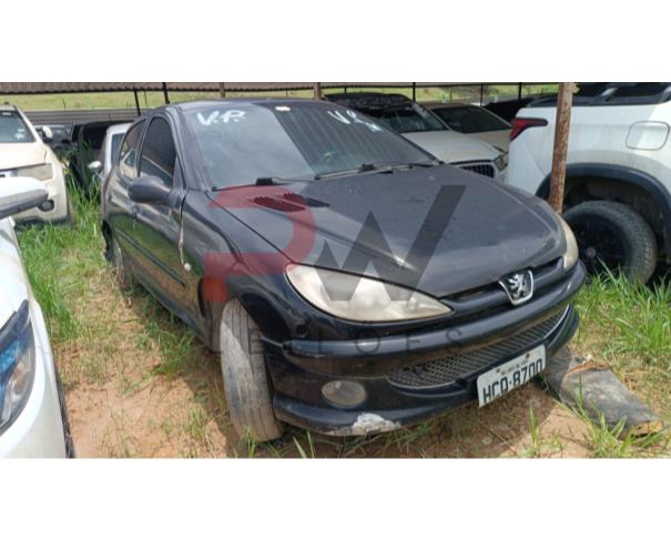 Foto de PASSAGEIRO / PEUGEOT /  206 14 FELINE / Placa: HCQ8700 / UF: MG Município: Juiz de Fora / Ano fabricação: 2005 /Ano modelo: 2005 / Cor: PRETA / Chassi: 9362AKFW96B022999 / Motor: 10DBS10027270 / RENAVAM: 00872129497, NO ESTADO EM QUE SE ENCONTRA. 