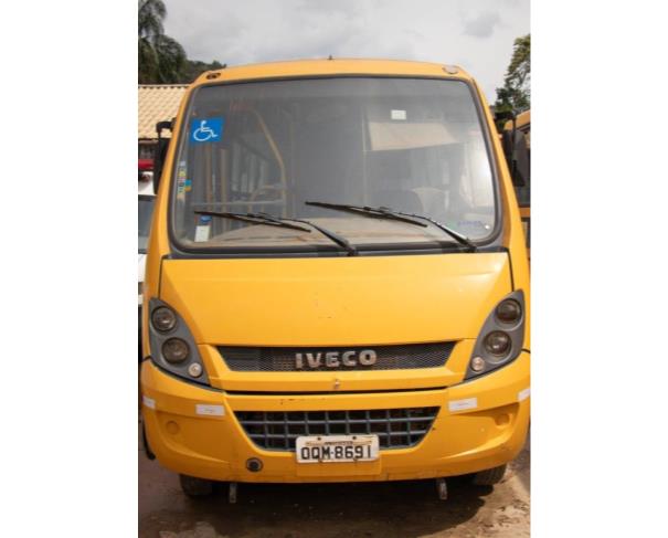 Foto de PAS/ONIBUS IVECO /CITYCLASS 70C17, DIESEL, 2013/2013, AMARELA, PLACA: OQM-8691, RENAVAM: 00565517333, CHASSI: 93ZL68C01D8452611, NO ESTADO EM QUE SE ENCONTRA.