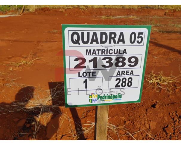 Foto de QUADRA 05, LOTE 01, AVENIDA COMERCIAL DO VALLE, LOTEAMENTO VIA COMERCIAL DO VALLE, PEDRINÓPOLIS/MG, ÁREA DE 288,00 M². MATRÍCULA: 21389. NO ESTADO EM QUE SE ENCONTRA.