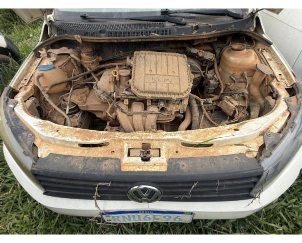 Foto de AUTOMOVEL VW/GOL 1.0L MC4, ALCOOL/GASOLINA, BRANCA, 2021/2022, CHASSI: 9BWAG45U8NT068979, RENAVAM: 01275350213, NO ESTADO EM QUE SE ENCONTRA.