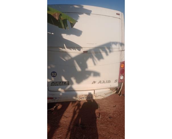 Foto de ONIBUS AGRALE/MAXIBUS ASTOR, DIESEL, BRANCA, 2013/2013, CHASSI: 9BYC73A1ADC000135, RENAVAM: 00585026831, NO ESTADO EM QUE SE ENCONTRA. 