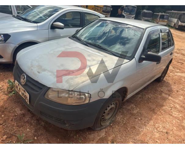 Foto de PASSAGEIRO / AUTOMOVEL VW/GOL 1.0 GIV, 2012/2013, ALC/GASOL, PRATA, PLACA HLF-8589, RENAVAM: 00459290240, CHASSI: 9BWAA05W0DP012232, NO ESTADO EM QUE SE ENCONTRA.