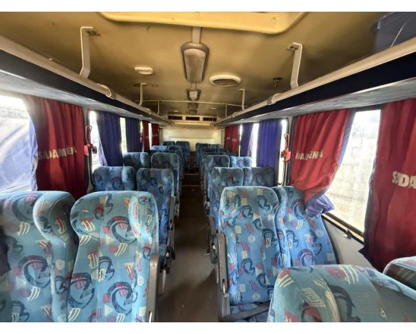 Foto de ONIBUS, M.BENZ/MASC GRANMINI O, BRANCA, 2010/2010, DIESEL, CHASSI: 9BM688277AB705008, RENAVAM: 00219999341, NO ESTADO EM QUE SE ENCONTRA.