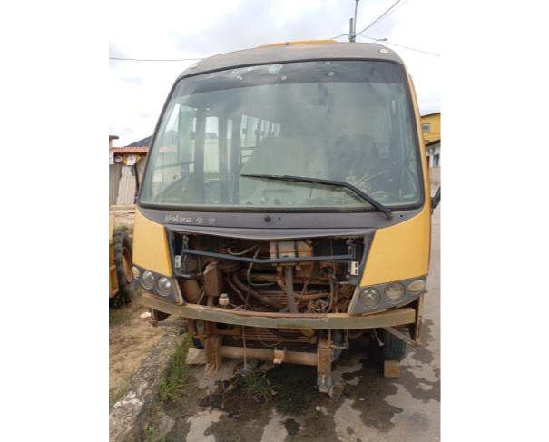 Foto de PAS/ ONIBUS MARCOPOLO/VOLARE W8, DIESEL,  AMARELA, 2011/2012, CHASSI:...40476, NO ESTADO EM QUE SE ENCONTRA.
