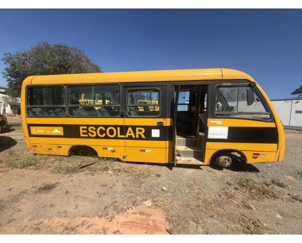 Foto de ONIBUS, VW/NEOBUS MINI ESC, AMARELA, 2018/2019, DIESEL, CHASSI: 9532M52P0KR910407, RENAVAM: 01162086006, NO ESTADO EM QUE SE ENCONTRA.