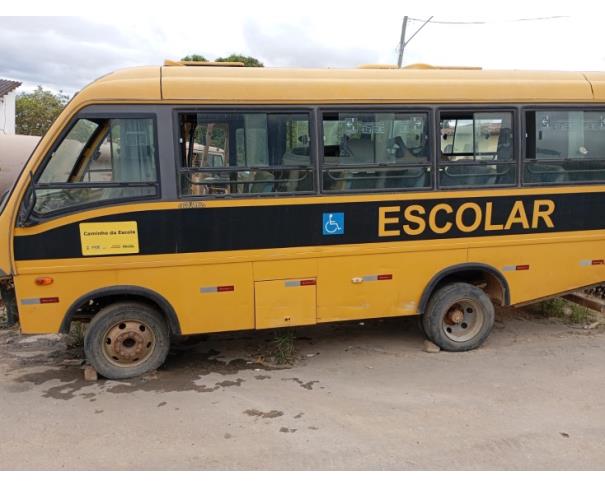 Foto de PAS/ ONIBUS MARCOPOLO/VOLARE W8, DIESEL,  AMARELA, 2011/2012, CHASSI:...40476, NO ESTADO EM QUE SE ENCONTRA.