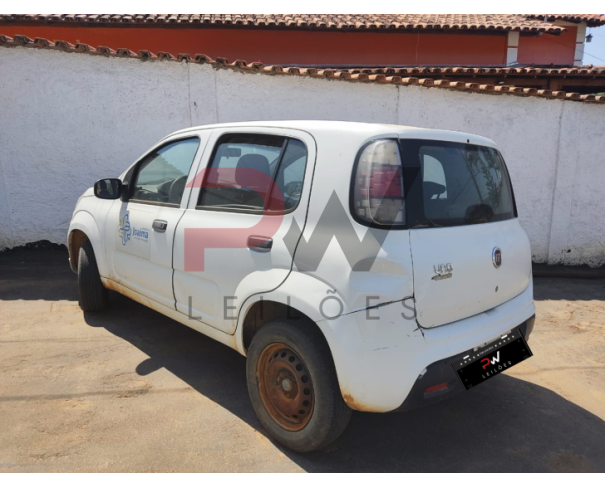 Foto de PASSAGEIRO / AUTOMOVEL FIAT/UNO ATTRACTIVE 1.0, ALCOOL/GASOLINA, BRANCA, 2019/2020, NO ESTADO EM QUE SE ENCONTRA.